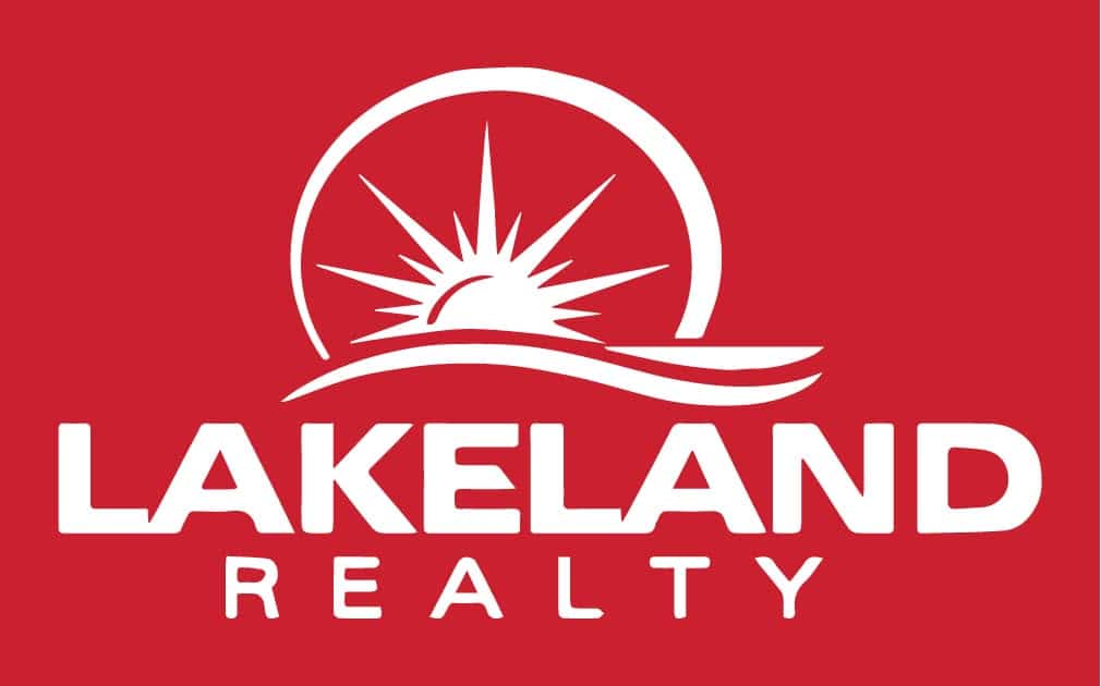 Tammy Warner, Realtor — Lakeland Realty Logo with Red Background